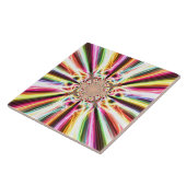 Lightning Warp Tegel Tegeltje (Zijkant)