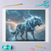 Lightning Wolf tissuepapier (Craft)