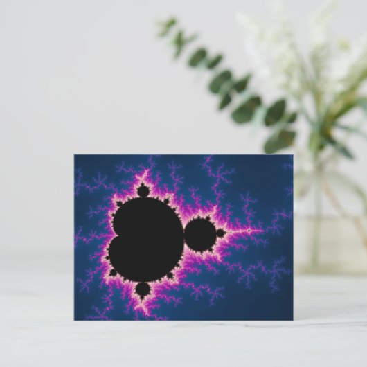 Lightningbrot - Fractal Briefkaart (Staand voorkant)