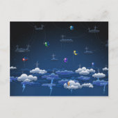 Lightnings Briefkaart (Voorkant)