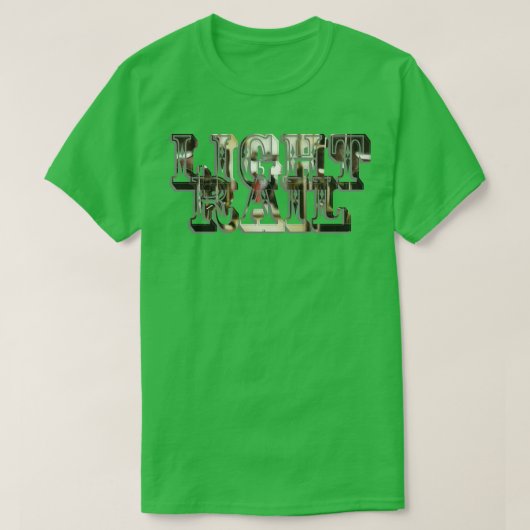 lightrail t-shirt (Design voorkant)