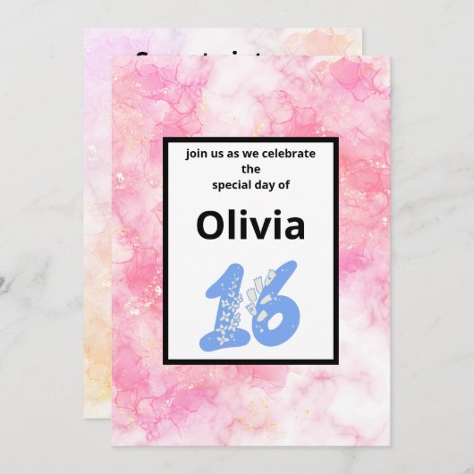 Lightroom fall aesthetic forest kaart (Voorkant / Achterkant)