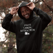 Lights Camera Satisfaction - Klassieke filmproduct Hoodie