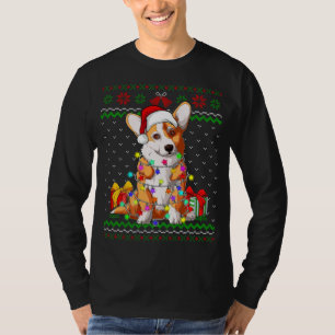 Lights Corgi-Hondenliefhebber, met een lelijke ker T-shirt