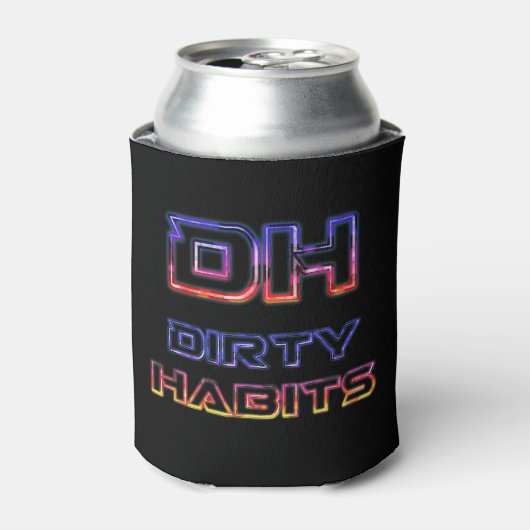 Lights Dirty Habits Coozie (Blikje Voorkant)