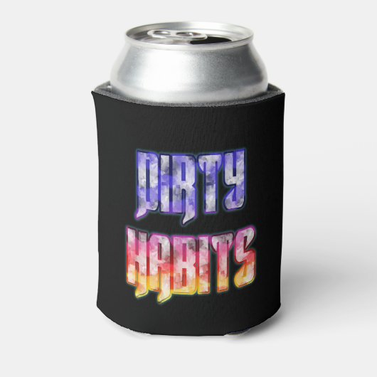 Lights Dirty Habits Coozie (Blikje Achterkant)