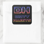 Lights Dirty Habits Sticker (Tas)