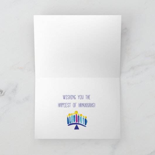 Lights festival feestdagen kaart (Binnen)