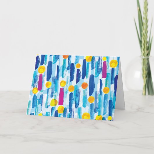 Lights festival feestdagen kaart (Voorkant)