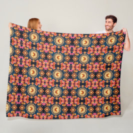 Lights festival fleece deken