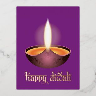 Lights festival folie feestdagen briefkaart