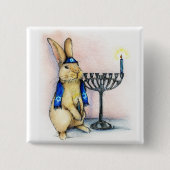 Lights festival vierkante button 5,1 cm (Voorkant)