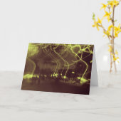 Lights Go Walking beroemd gemaakt door Kaart (Gele Bloem)