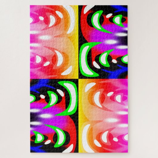 Lights in motion art legpuzzel (Verticaal)