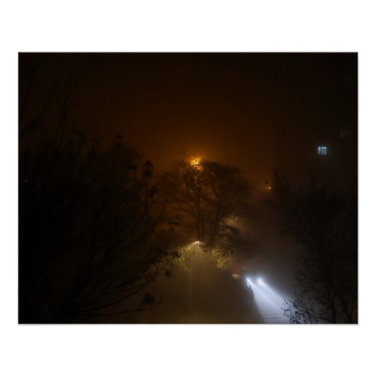 Lights in the Fog Perfect Poster (Voorkant)