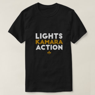 Lights Kamara Action Funny Football New Orleans T-shirt