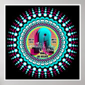  Lights NYE Poster Las Vegas 2015 (Voorkant)