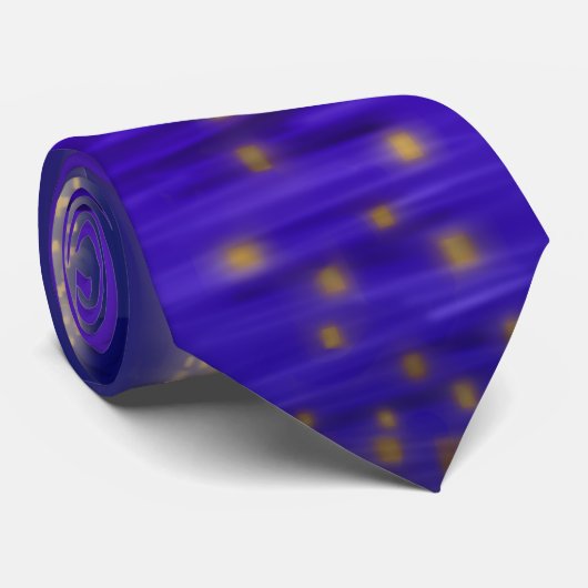 Lights on a Lake Stropdas (Opgerold)