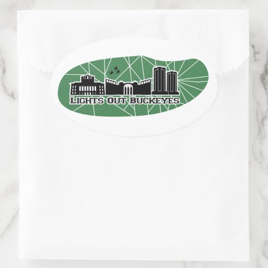 Lights Out Buckeyes Sticker Sheet (Tas)