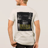 "Lights that Whisper Your Name" Tri-Blend Shirt (Achterkant)