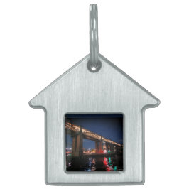 Lights under the bridge huisdieren naamplaatje