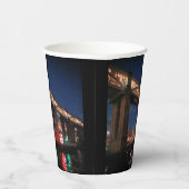 Lights under the bridge papieren bekers (Rechts)