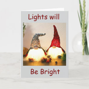 "LIGHTS WILL BE BRIGHT" IS HET EERSTE NUMMER VAN G FEESTDAGEN KAART