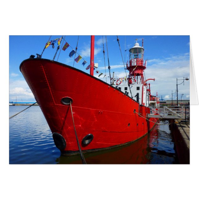 Lightship, Cardiff Bay, Cardiff, Wales (Voorkant Horizontaal)