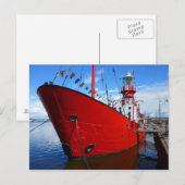 Lightship, Cardiff Bay, Cardiff, Wales Briefkaart (Voorkant / Achterkant)