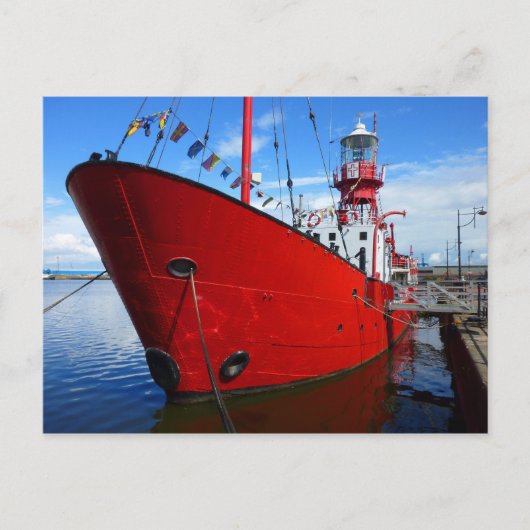 Lightship, Cardiff Bay, Cardiff, Wales Briefkaart (Voorkant)