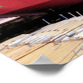 Lightship Chesapeake (en Nationaal Aquarium) Poster (Hoek)