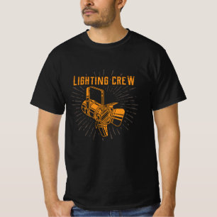 LIGHTSHOW BEMANNING Verlichting van het werkgebied T-shirt