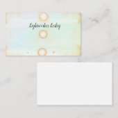 Lightwerker Reiki Healer Sun visitekaartjes (Voorkant / Achterkant)