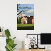 Lightwoods Park Bearwood Reisposter Poster (Thuiskantoor)