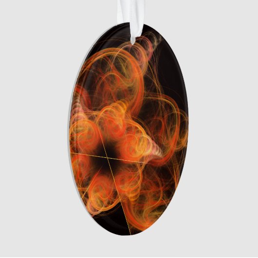 Lightworks Abstract Art Acrylovaal Ornament (voorkant)