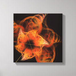Lightworks Abstract Art Black en White Canvas Afdruk