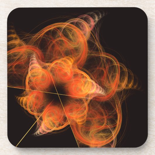 Lightworks Abstract Art Cork Onderzetter (Voorkant)