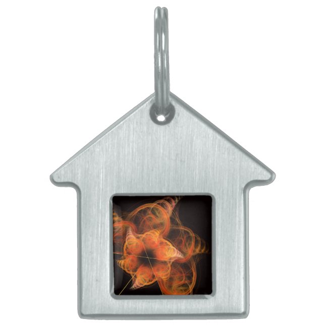 Lightworks Abstract Art House Huisdieren Naamplaatje (Voorkant)