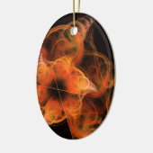 Lightworks Abstract Art Oval Ornament (Links)