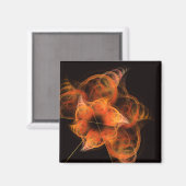 Lightworks Abstract Art Square Magnet (Voorkant / Achterkant)
