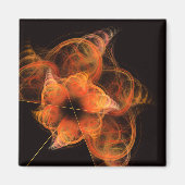 Lightworks Abstract Art Square Magnet (Voorkant)