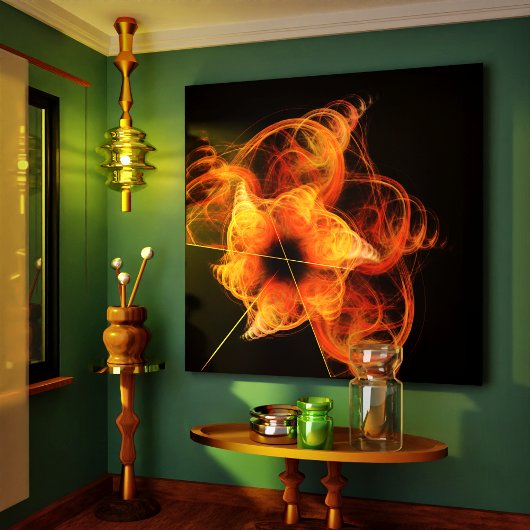 Lightworks Abstract Art Wrapped Canvas Print