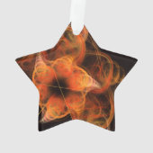 Lightworks Abstracte Art Acryllic Star Ornament (achterkant)
