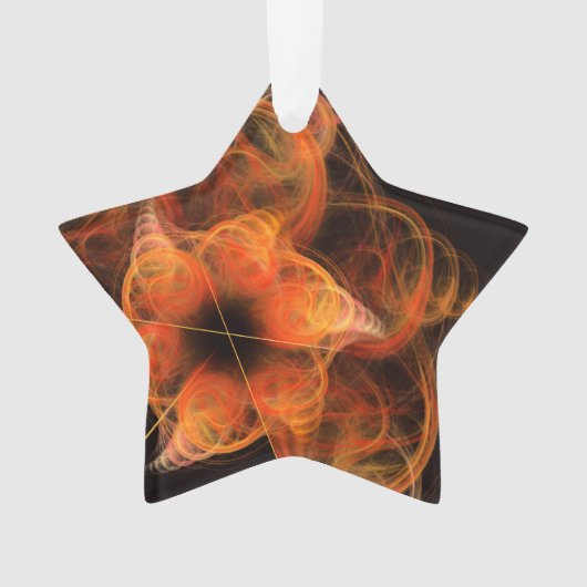 Lightworks Abstracte Art Acryllic Star Ornament (voorkant)