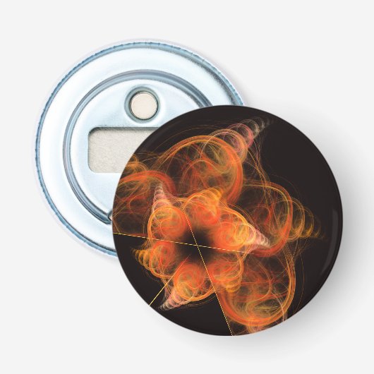Lightworks Abstracte Art Button Flesopener (Voorkant)