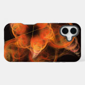 Lightworks Abstracte Kunst FRACTAL van vurige ener iPhone Hoesje (Achterkant horizontaal)
