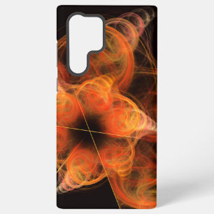 Lightworks Abstracte Kunst FRACTAL van vurige ener Samsung Galaxy Hoesje