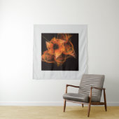 Lightworks Abstracte Kunst FRACTAL van vurige ener Wandkleed (In Situ (horizontaal))