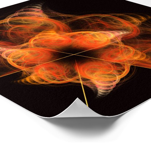 Lightworks Abstracte kunst Poster (Hoek)