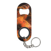 Lightworks Abstracte kunst Sleutelhanger Flessenopener (Achterkant)